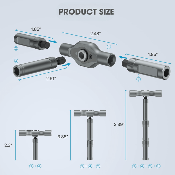 24-in-1 & 66-in-1 Magnetic Ratchet Screwdriver Set – Precision Repair & DIY Tool Kit