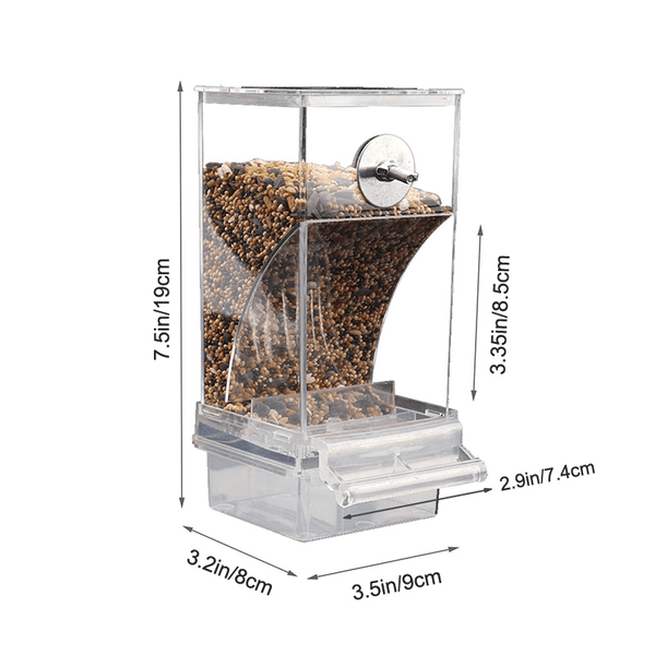Automatic No-Mess Bird Feeder — Keep Your Birds Fed, Even When You’re Away