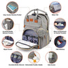 3-in-1 Diaper Bag Backpack - Foldable Bed & Mosquito Net