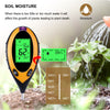 Soil pH Meter - 4 in 1 Soil pH, Temperature, Moisture and Sun light Meter