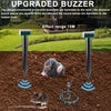 Outdoor Waterproof Solar Mole Snake and Mouse Repellent, 4 Pcs