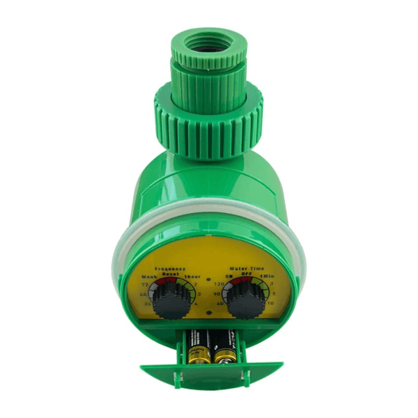 Automatic Garden Watering Timer – Dual Dial Irrigation Controller for Lawn, Garden & Greenhouse