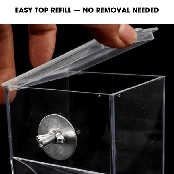 Automatic No-Mess Bird Feeder — Keep Your Birds Fed, Even When You’re Away