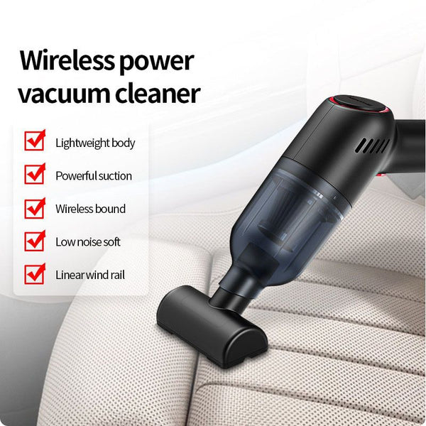 Powerful Cordless Car Vacuum Cleaner