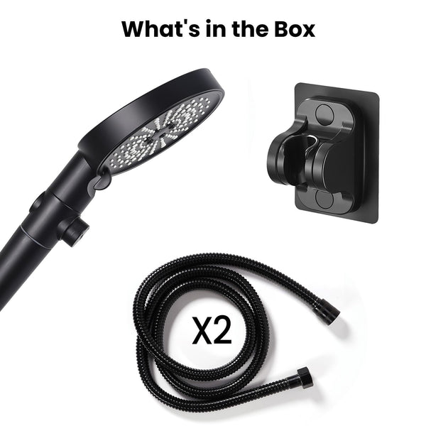 High Pressure Hand Held Shower Head With Hose, PowerPulse Massage