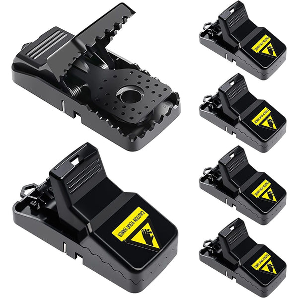 Quick Effective Sanitary Safe Mouse Trap, 6 Pack