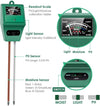 Soil pH Meter, 3-in-1 Soil, Moisture/Light/pH Tester Gardening Tool