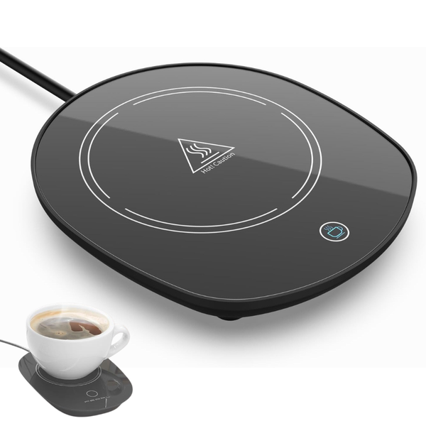 Smart Coffee Warmer for Desk – Auto On/Off Gravity-Induction Cup Heater
