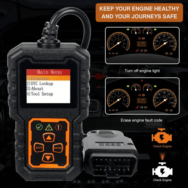 Universal OBD2 Scanner – Instantly Diagnose & Fix Your Car’s Engine Issues