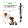 Ultrasonic Dog Whistle with Adjustable Pitch for Safe Pet Training, 2Pcs