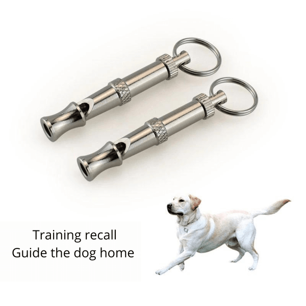 Ultrasonic Dog Whistle with Adjustable Pitch for Safe Pet Training, 2Pcs