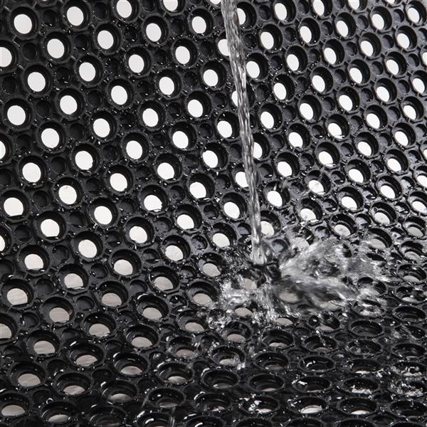 DEVITCO Industrial Anti-Fatigue Rubber Hex Mat - Bar Kitchen, Non-Slip, 59x35 inches