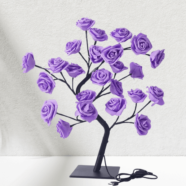 Romantic Rose LED Table Lamp – Elegant Decorative Lighting for Home, Weddings & Gifts