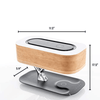 Bedside Bonsai Tree LED Lamp with Bluetooth Speaker, Wireless Charger, Desk Lamp for All Phones