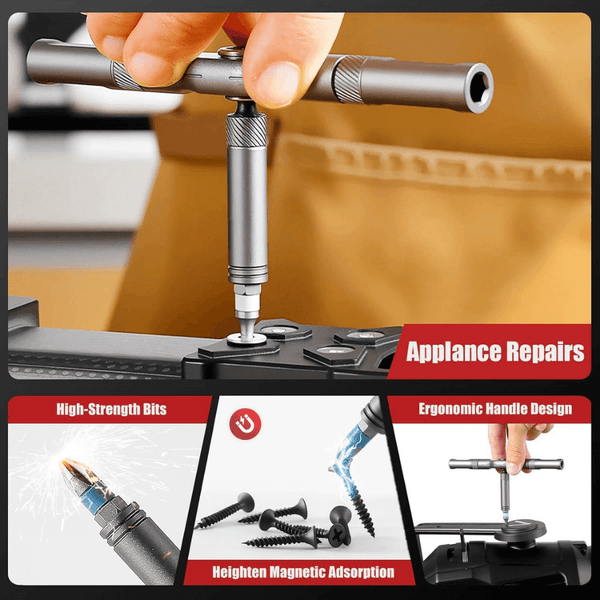 24-in-1 & 66-in-1 Magnetic Ratchet Screwdriver Set – Precision Repair & DIY Tool Kit