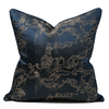 Blue Luxury Sofa Pillow Cover