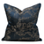 Blue Luxury Sofa Pillow Cover