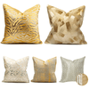 Oriental Golden Glamour Cushion Cover