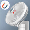 Devitco Compact 8-Inch Wall Mount Fan with Remote Control