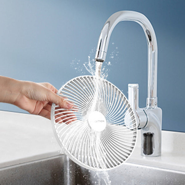Devitco Compact 8-Inch Wall Mount Fan with Remote Control
