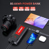 DBPOWER G15 Jump Starter: 2750A Peak, 76.96Wh, Portable Car Booster Pack