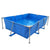 Portable Metal Frame Rectangular Swimming Pool - Easy Set Up for Family Fun