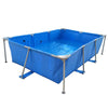 Portable Metal Frame Rectangular Swimming Pool - Easy Set Up for Family Fun