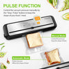 KOIOS Vacuum Sealer: 86Kpa Auto Food Sealer, Cutter, Pulse Function, Compact Design, VS6621
