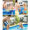 Portable Metal Frame Rectangular Swimming Pool - Easy Set Up for Family Fun