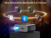 VACASSO C12 1080P Portable Projector - 5G WiFi, Bluetooth, 4K Supported + Free 1 Year IPTV Subscription