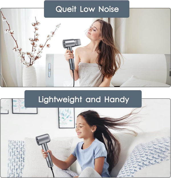 Ionic Hair Dryer | Professional Blow Dryer | Fast Drying | LED Display