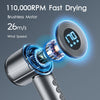 Ionic Hair Dryer | Professional Blow Dryer | Fast Drying | LED Display