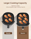 DEVITCO 5.3Qt Large Air Fryer Oven with Smart Digital Touchscreen