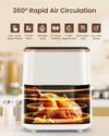 DEVITCO 5.3Qt Large Air Fryer Oven with Smart Digital Touchscreen