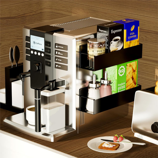 Magnetic Spice Rack 2-Pack - Space-Saving Kitchen Storage