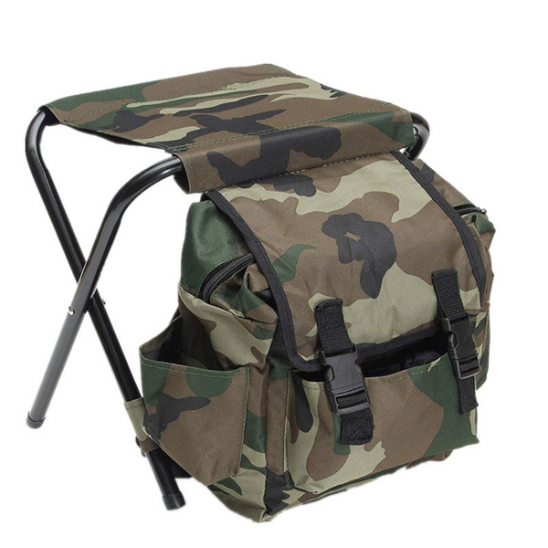 Backpack Stool, Outdoor Folding Camping Fishing Chair