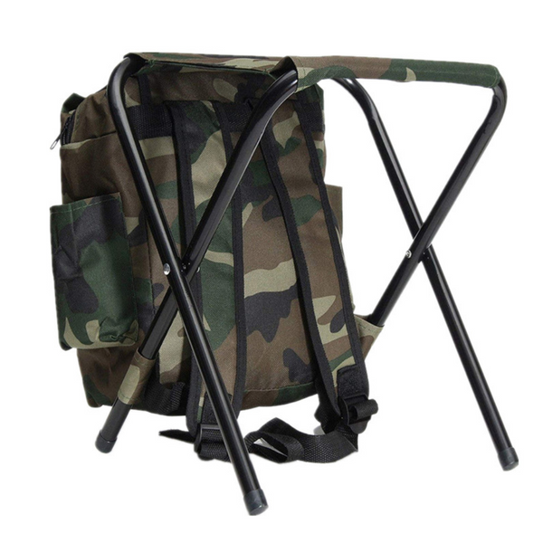 Backpack Stool, Outdoor Folding Camping Fishing Chair