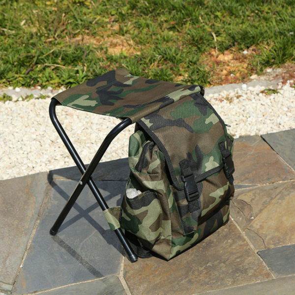 Backpack Stool, Outdoor Folding Camping Fishing Chair