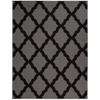 Non-Slip Moroccan Carpet, Dark Gray Legacy, 3'3" x 5'