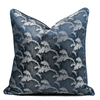 Blue Luxury Sofa Pillow Cover