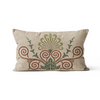 Green aesthetic shape Sofa Pillow Cover