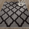 Non-Slip Moroccan Carpet, Dark Gray Legacy, 3'3" x 5'