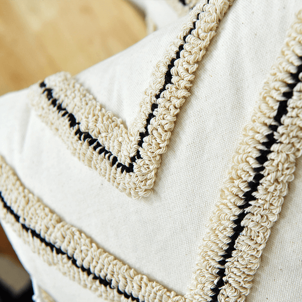 Moroccan Style Decorative Cozy Pillow Cover
