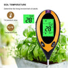 Soil pH Meter - 4 in 1 Soil pH, Temperature, Moisture and Sun light Meter