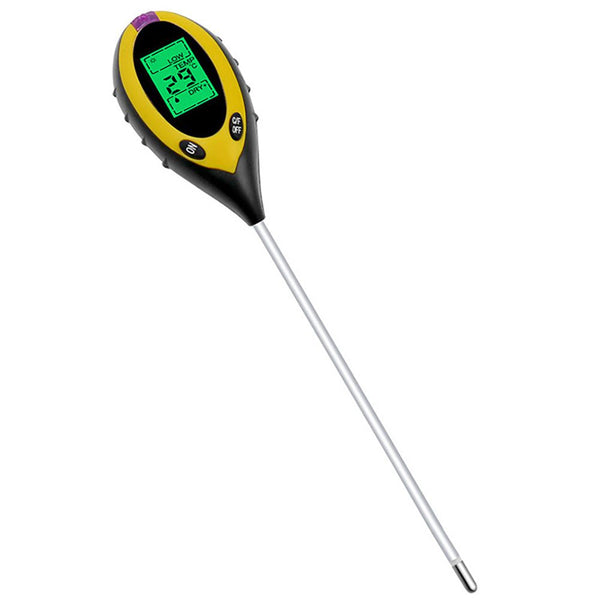Soil pH Meter - 4 in 1 Soil pH, Temperature, Moisture and Sun light Meter