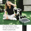Outdoor Waterproof Solar Mole Snake and Mouse Repellent, 4 Pcs