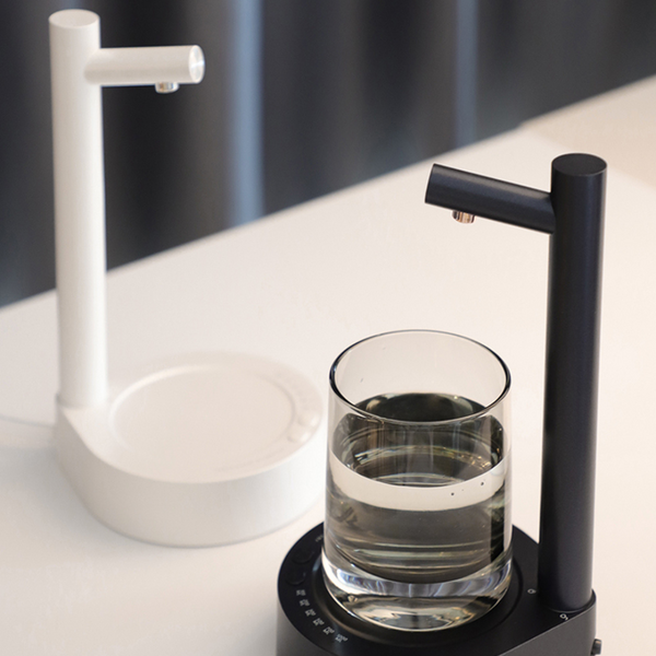Rechargeable Electric Water Pump Dispenser for Desk, Automatic Gallon Bottle Water Dispenser