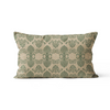 Green aesthetic shape Sofa Pillow Cover