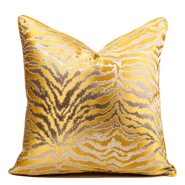 Oriental Golden Glamour Cushion Cover