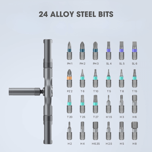24-in-1 & 66-in-1 Magnetic Ratchet Screwdriver Set – Precision Repair & DIY Tool Kit